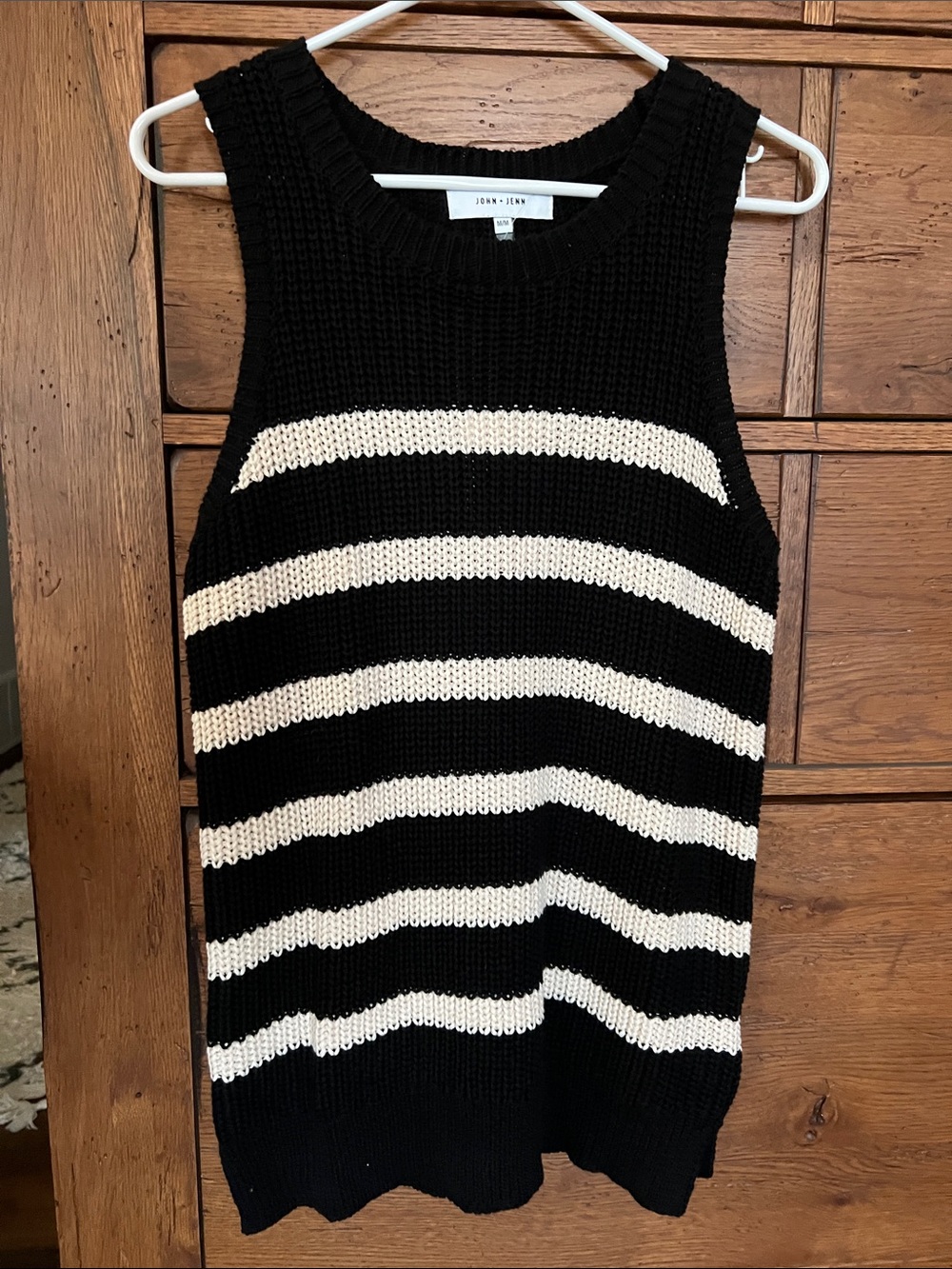 John + Jenn Ada stripe tank